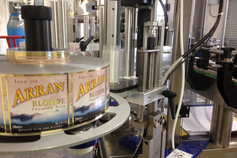 Arran Brewery labels