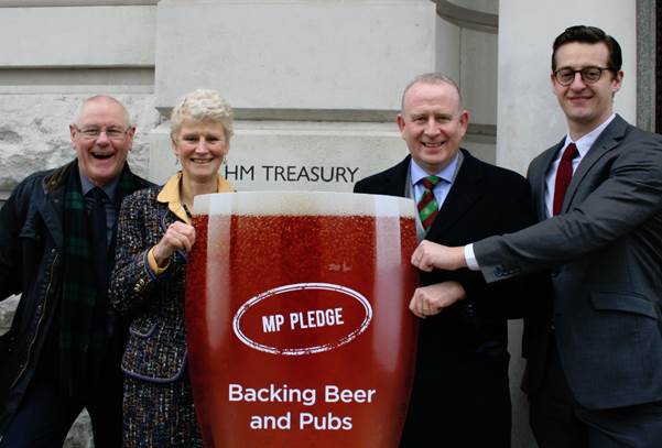 Budget pint pledge