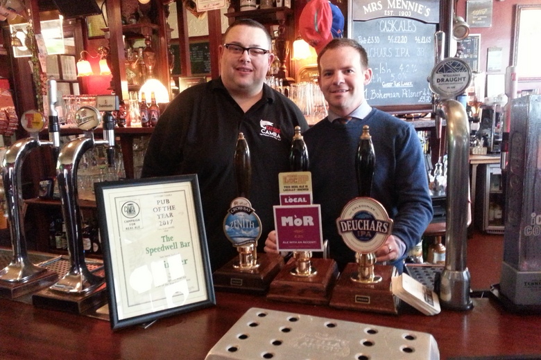 Speedwell Bar is Tayside pub of the year - Beer Today