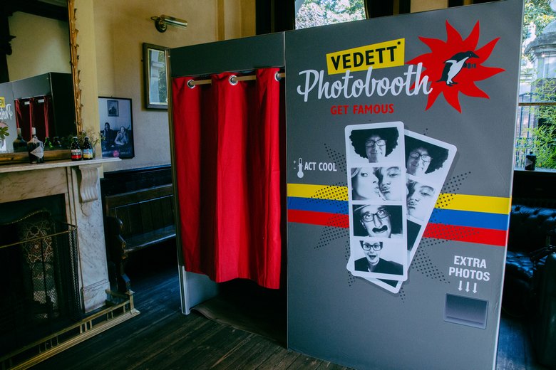 Vedett photo booth