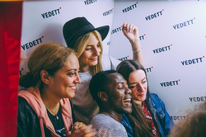 Vedett photo booth