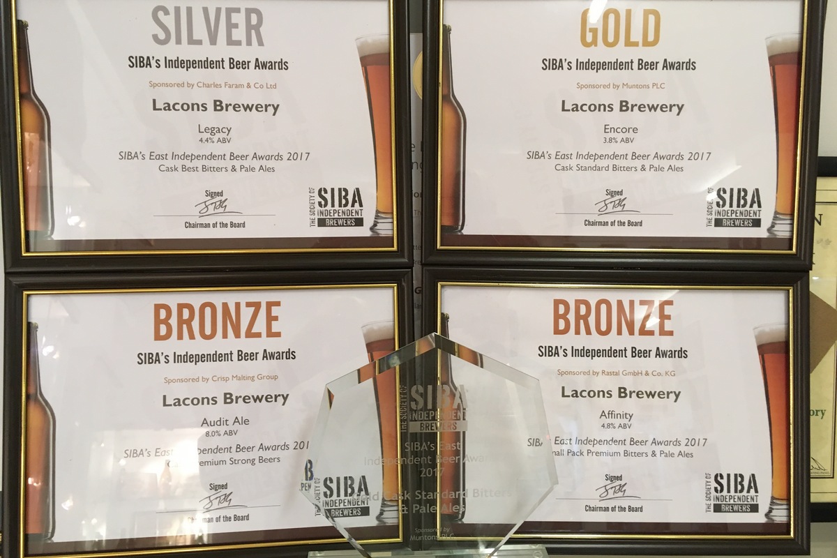 Lacons SIBA awards