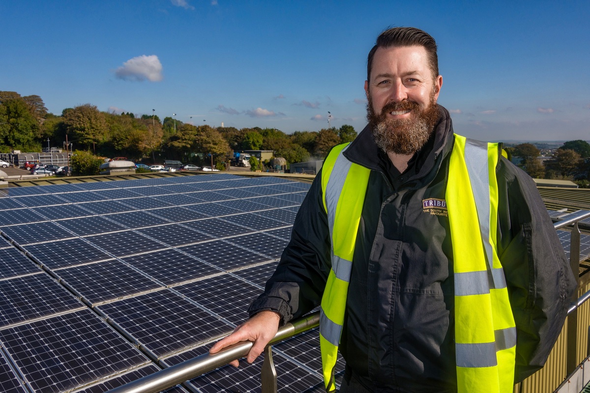 St Austell solar panels