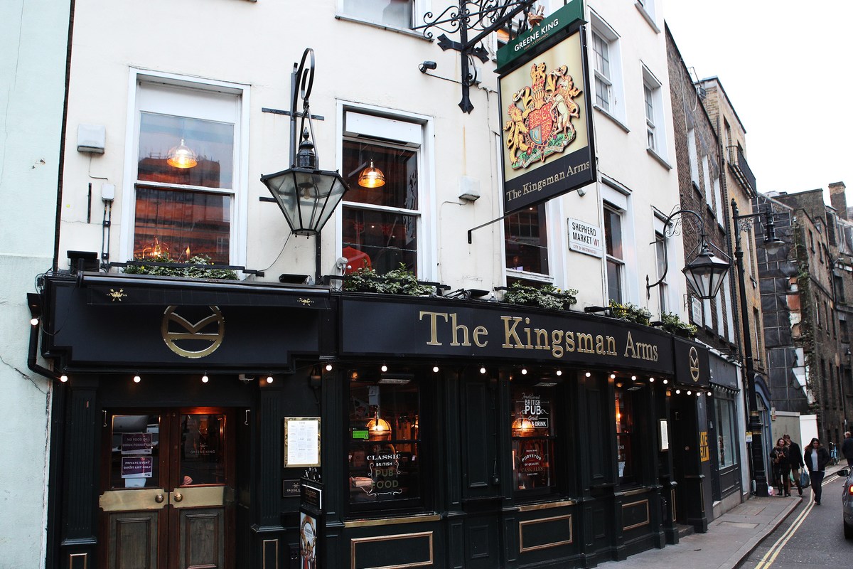 London pub transformed into Kingsman Arms • Beer Today