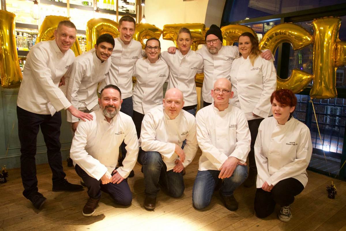 Mitchells Butlers chef apprentices