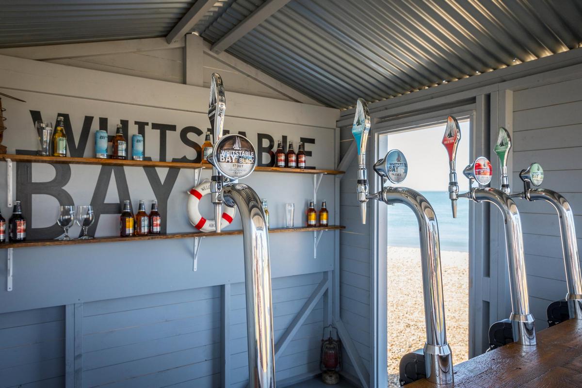 Whitstable Bay beach hut