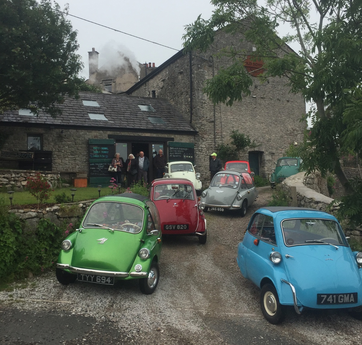 Microcars Old School Brewery