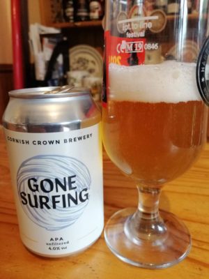 Cornish CRown Gone Surfing