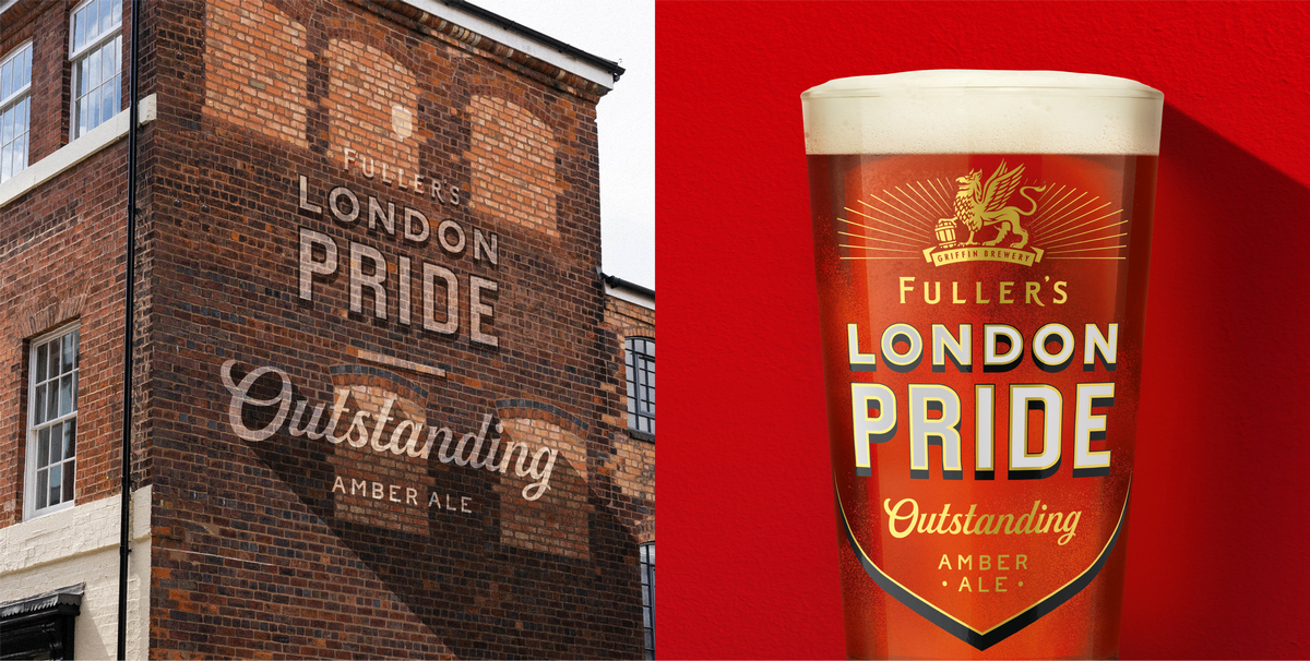 London Pride glass