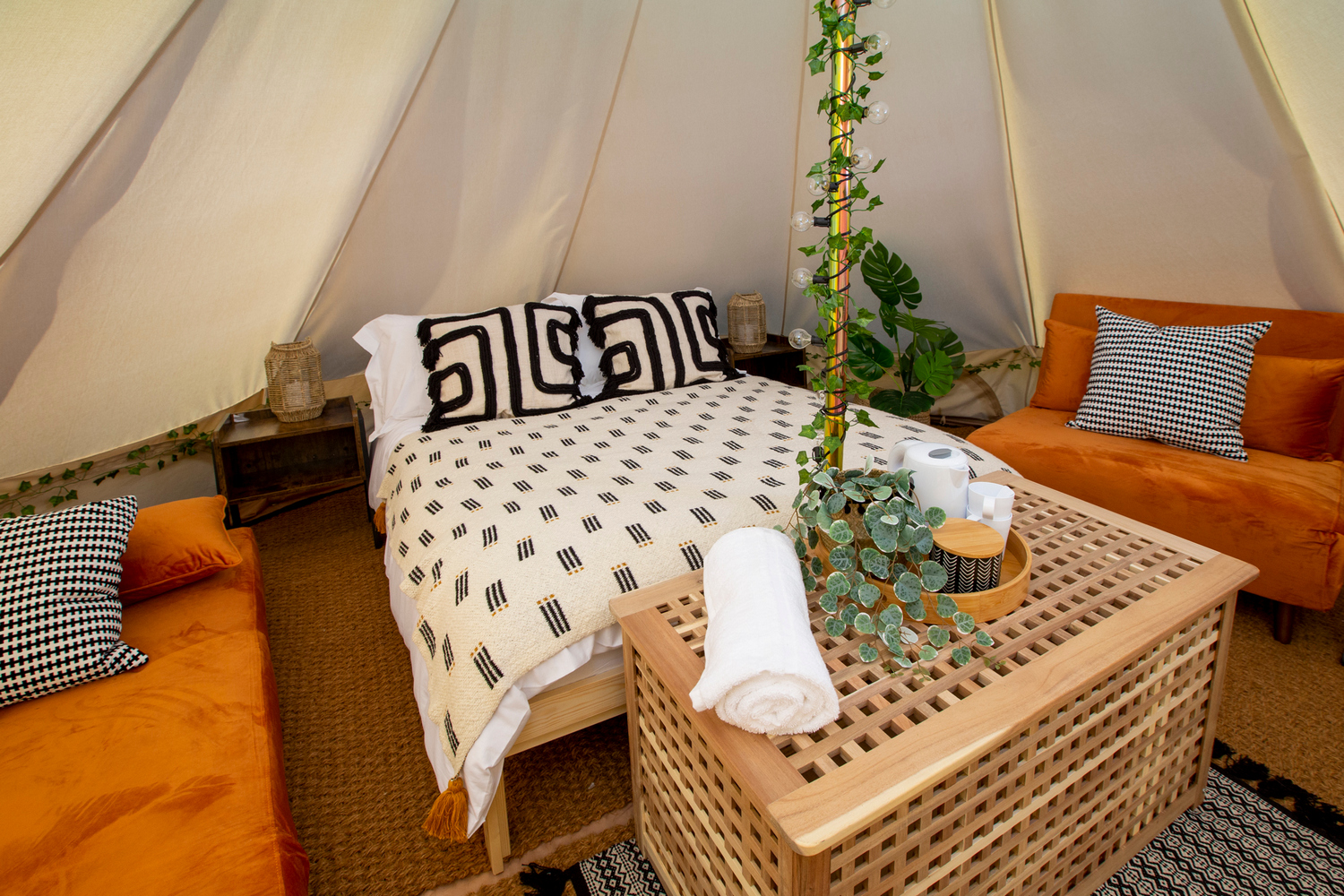 Cheviot glamping tent