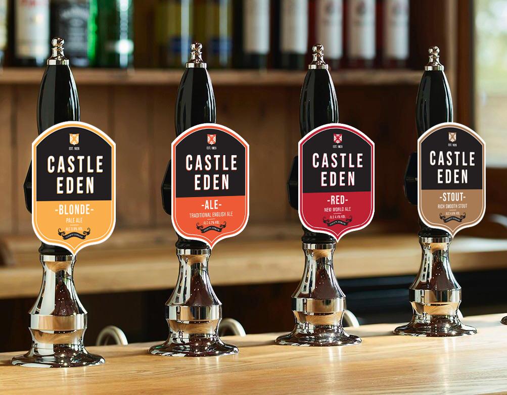 Castle Eden pumpclips