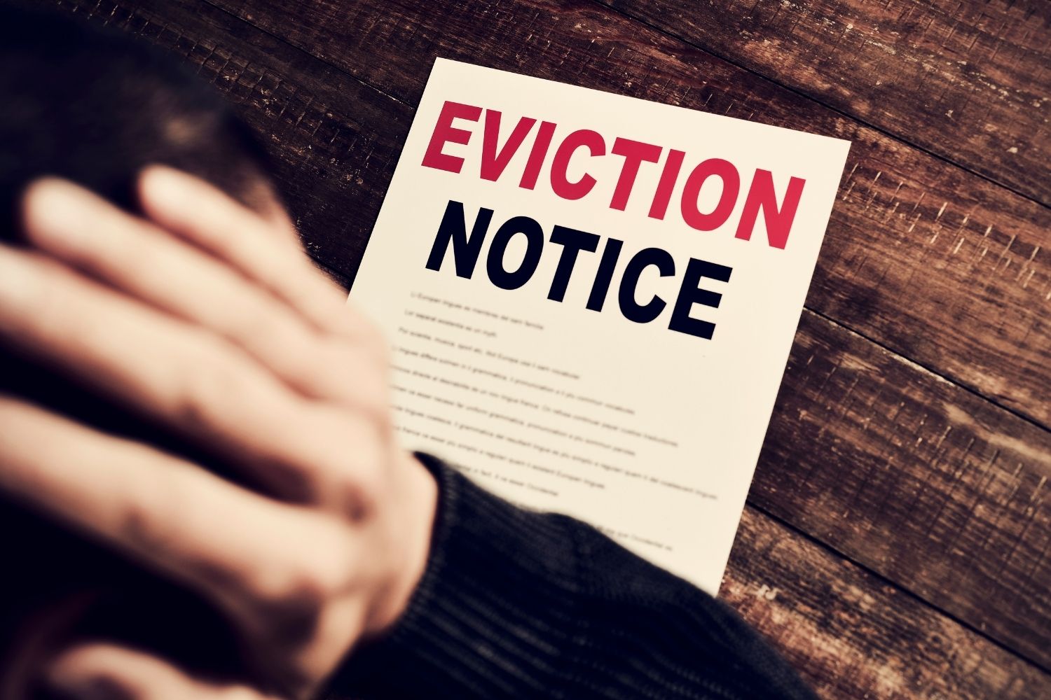 Eviction notice