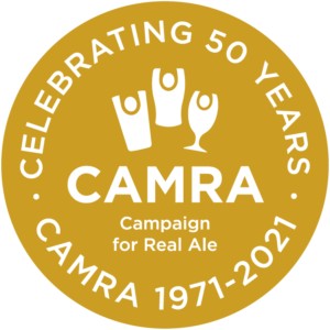 CAMRA 50 logo