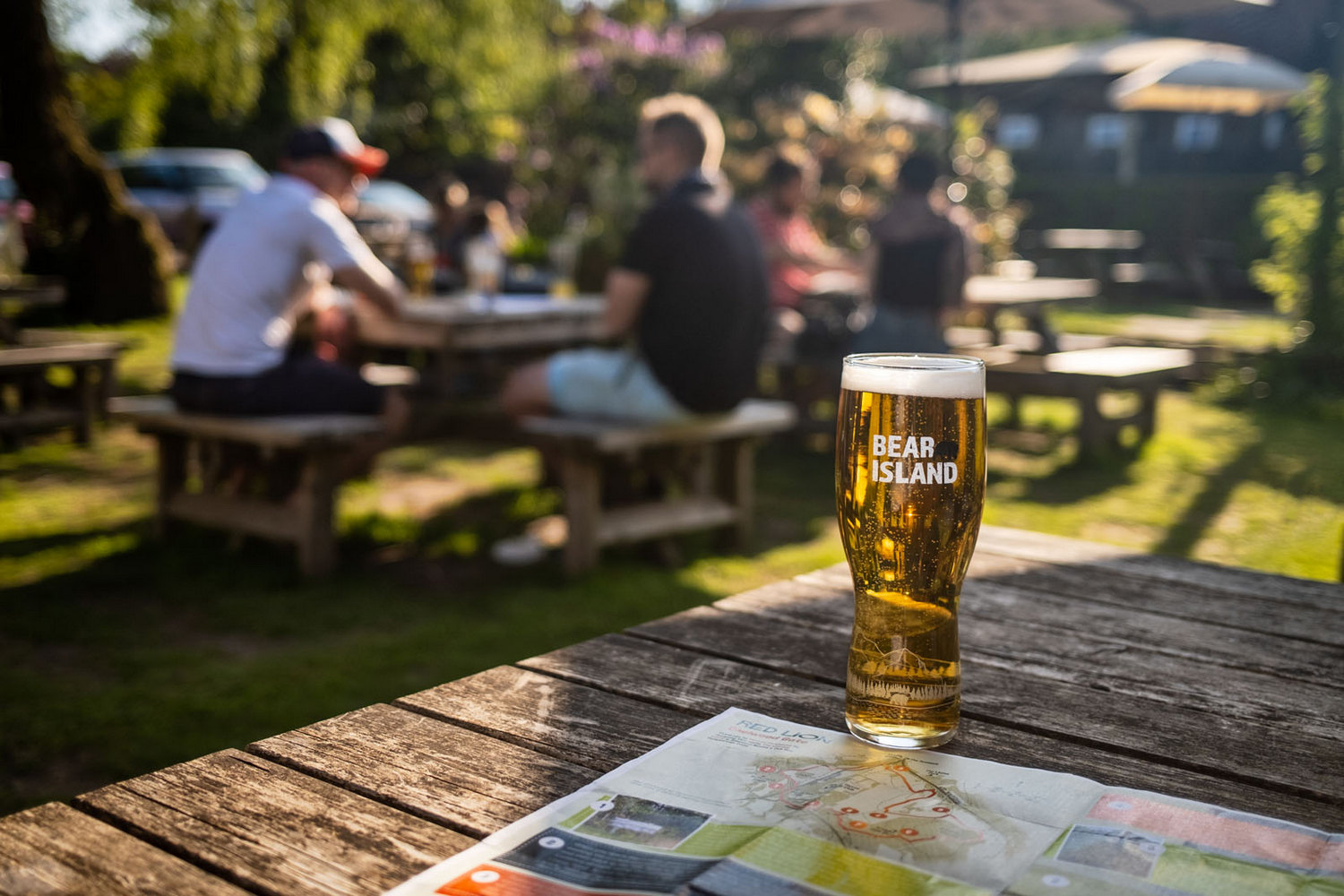 Shepherd Neame garden