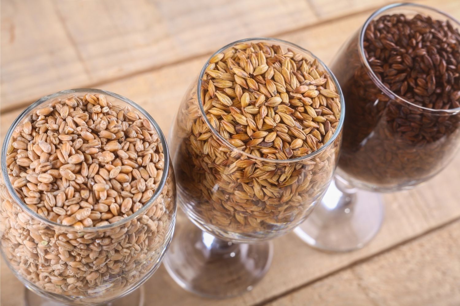 Malt in glass