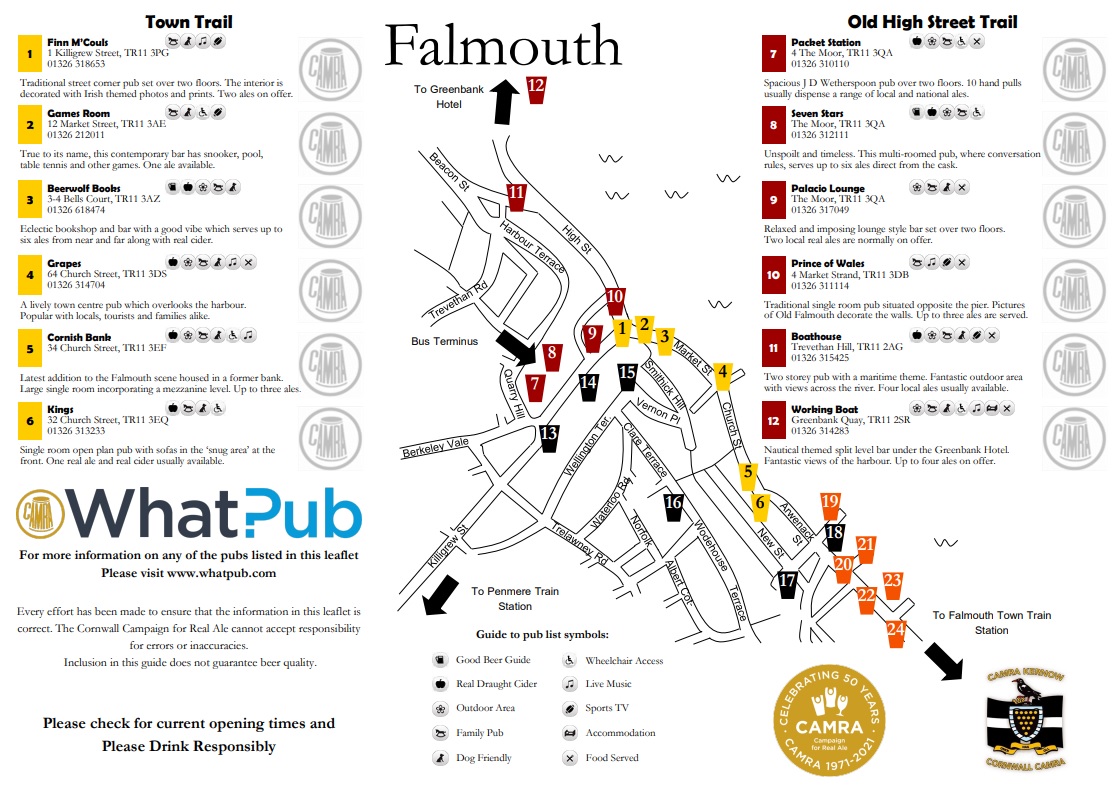 Falmouth pub trails 1
