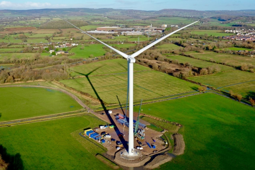 Budweiser wind turbine