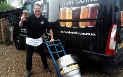 Brewer David sets off on sponsored cask push to London
