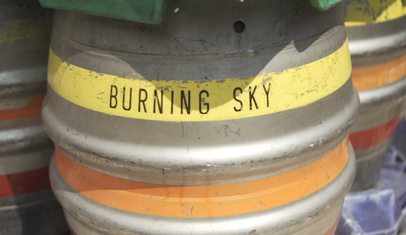 East Sussex Burning Sky cask