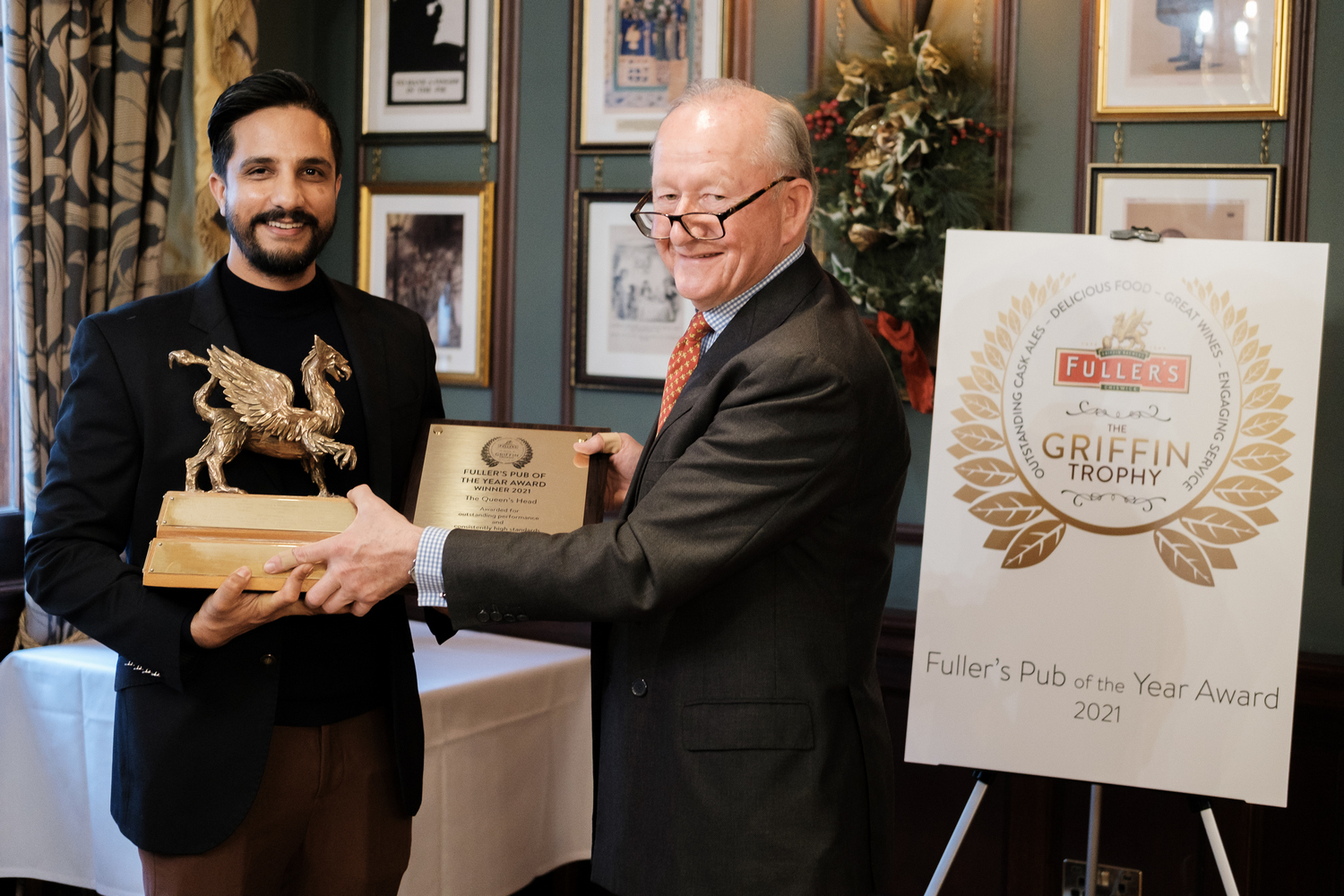 Manu Bhatt Griffin Trophy