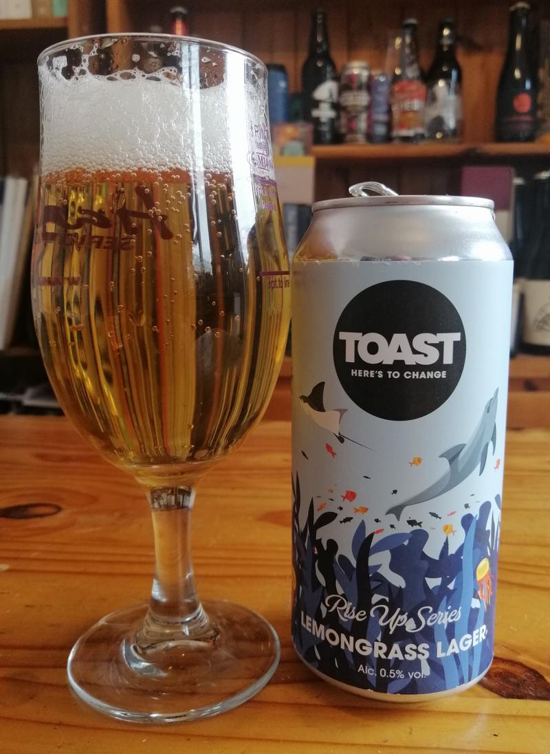 Toast Lemongrass Lager