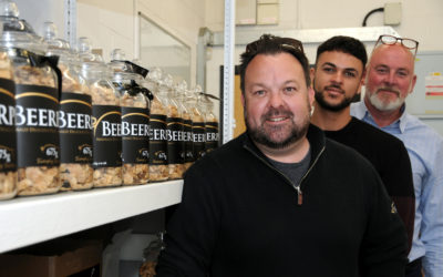 Warm welcome for entrepreneurs’ new style pork scratching