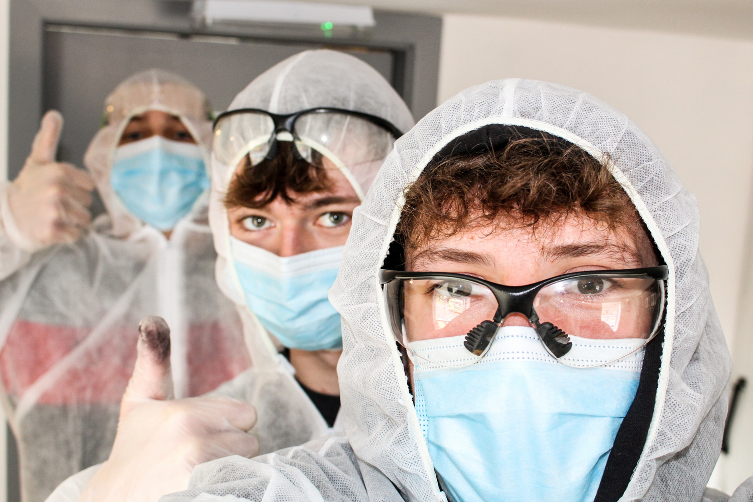 Forensic students