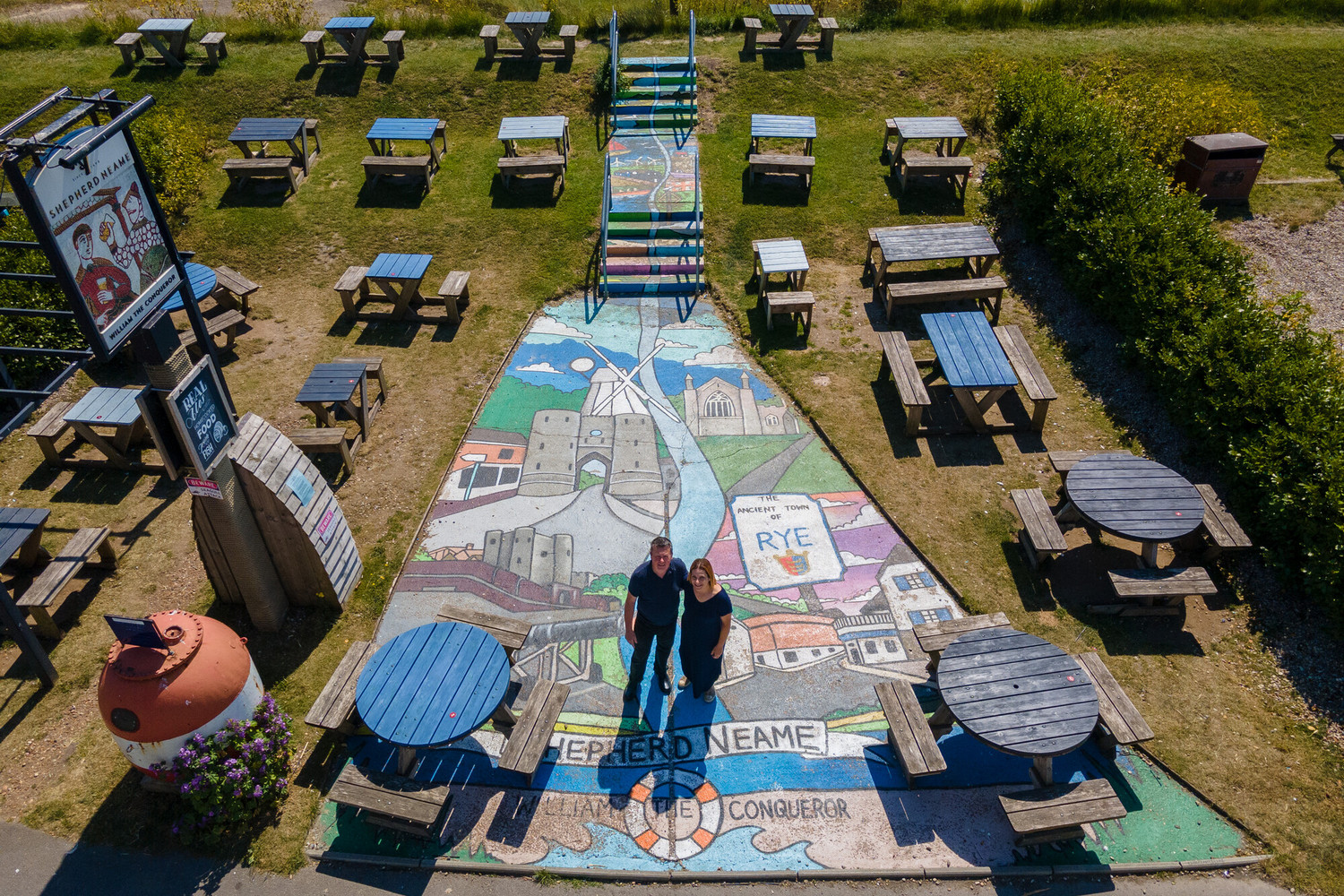 William mural
