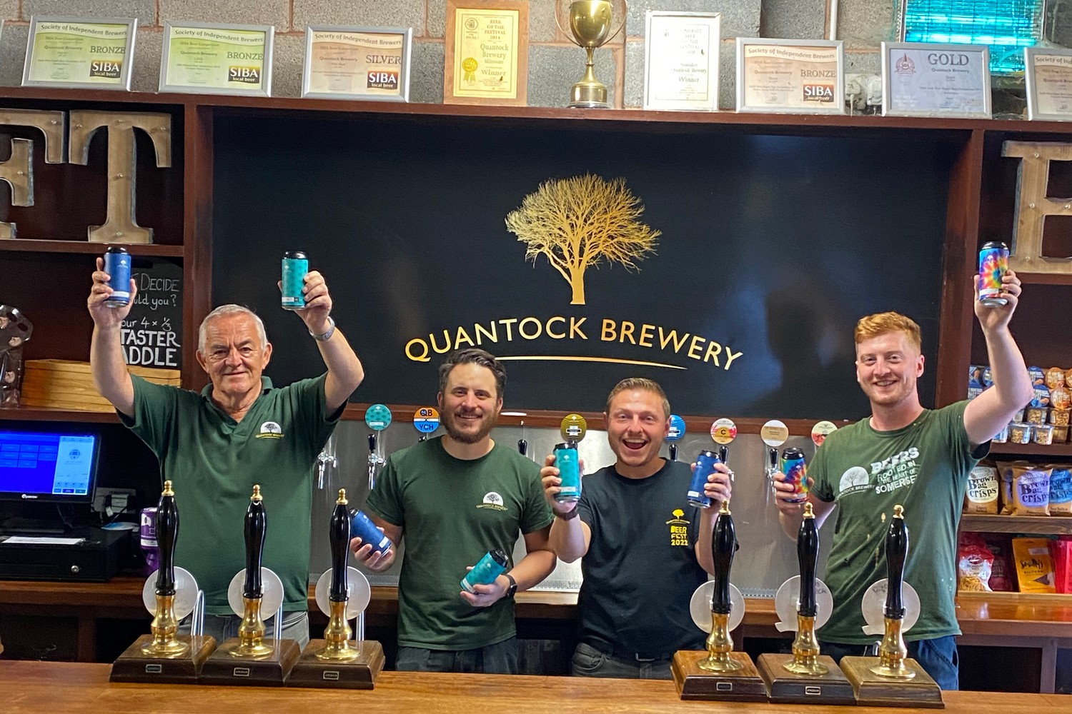 Quantock Matty Three World Beer Awards medals for Quantock Brewery - Beer Today