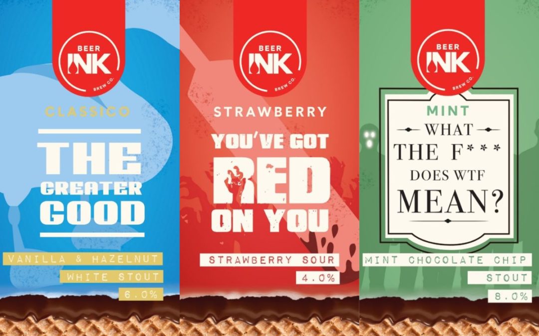 Coming soon: Beer Ink’s Cornetto Trilogy of brews