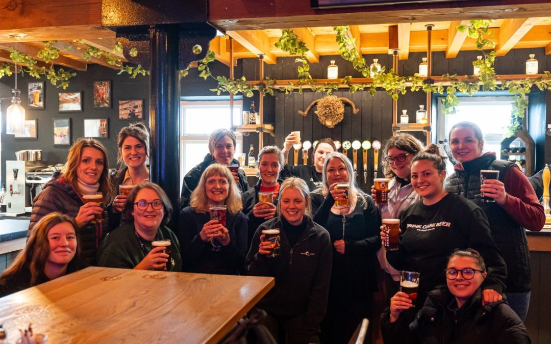 Black Sheep women launch Blossom cherry stout