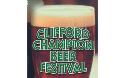 Fundraising Clifford Champion Beer Festival returns