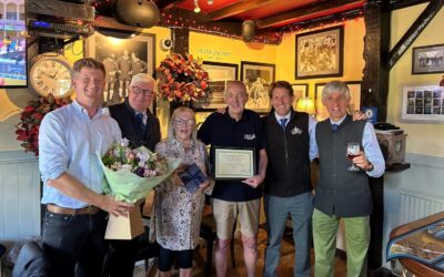 Winkfield licensees celebrate 25 years with Arkell’s