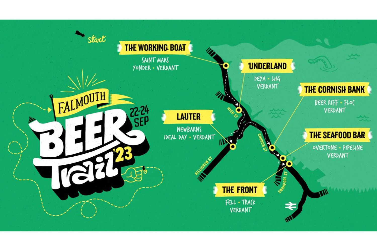 Details of Verdant’s 2023 Falmouth Beer Trail revealed thumbnail
