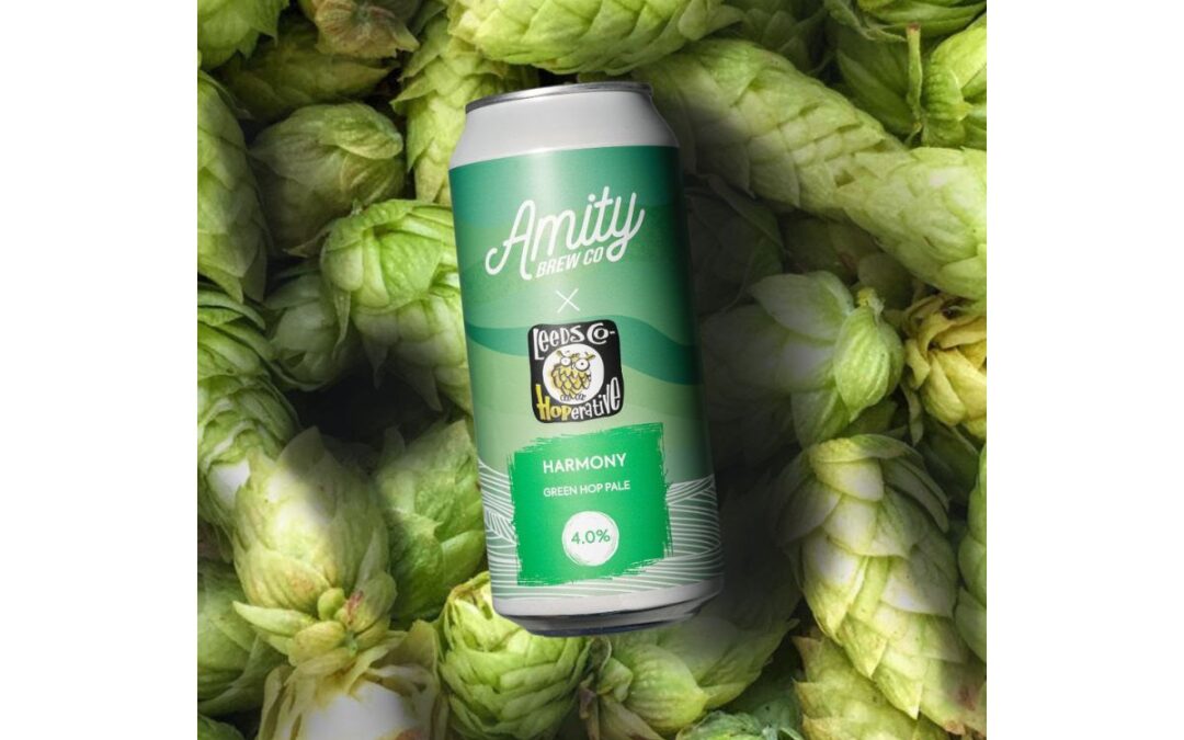 Community growers help with Amity green hop beer
