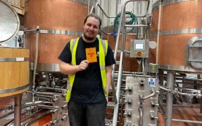 Big audience for brewing apprentice Joe’s amber ale