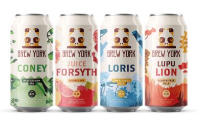 There’s a new look to the Brew York core range