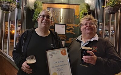 ‘Get out to your pubs’ says CAMRA award winner