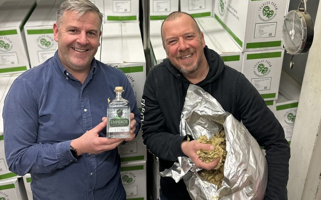 Brewer and gin maker in a very Roman collaboration