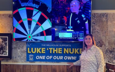 The Warrington pub cheering on teenage darts star Luke