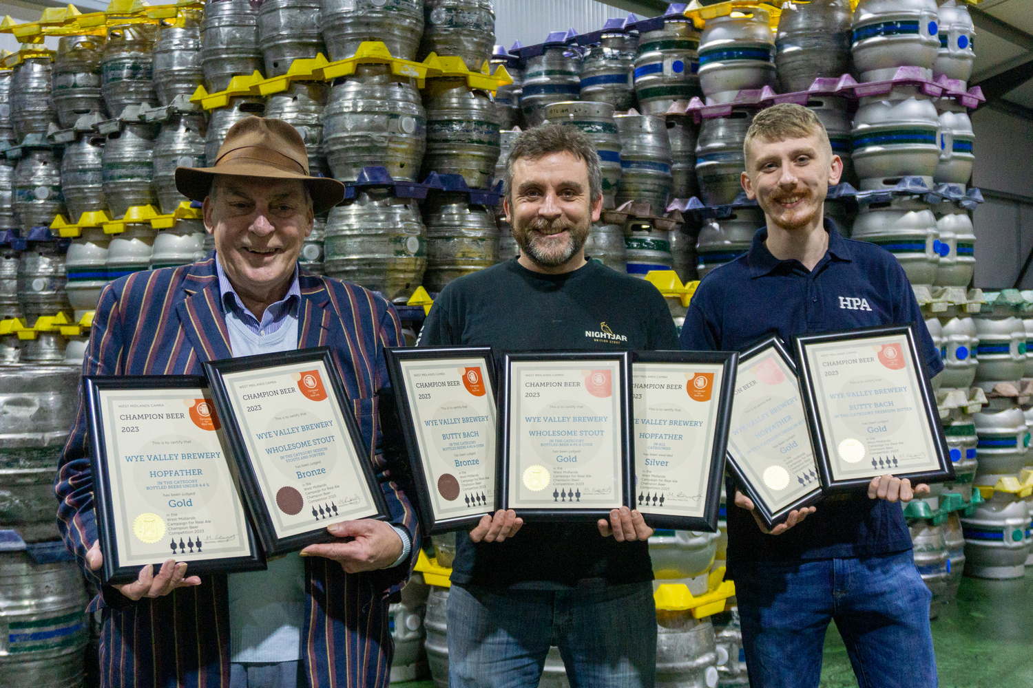 Impressive set of CAMRA awards for Wye Valley thumbnail