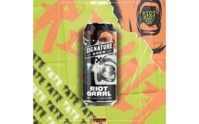 Signature Brew celebrates Riot Grrrl design award
