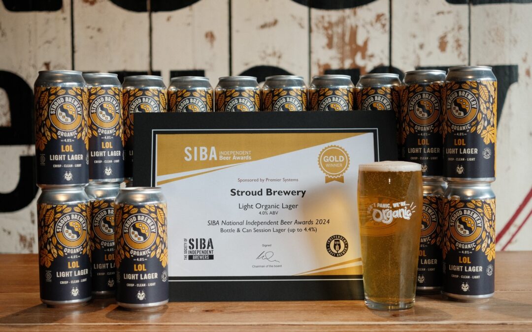 Gold for Stroud Brewery’s Light Organic Lager