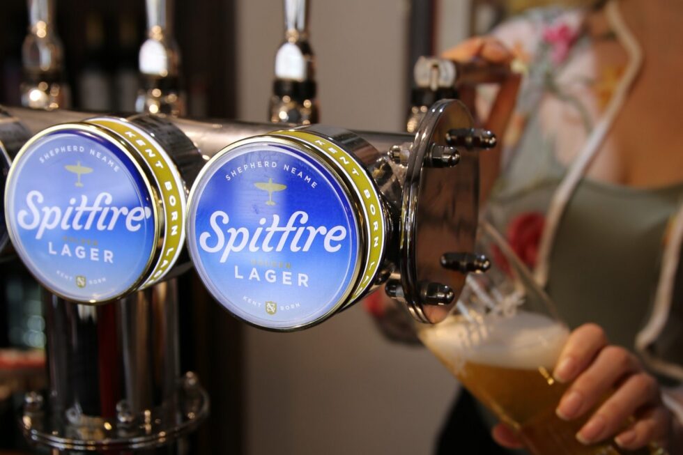 Modern makeover, but historic feel for Spitfire Lager