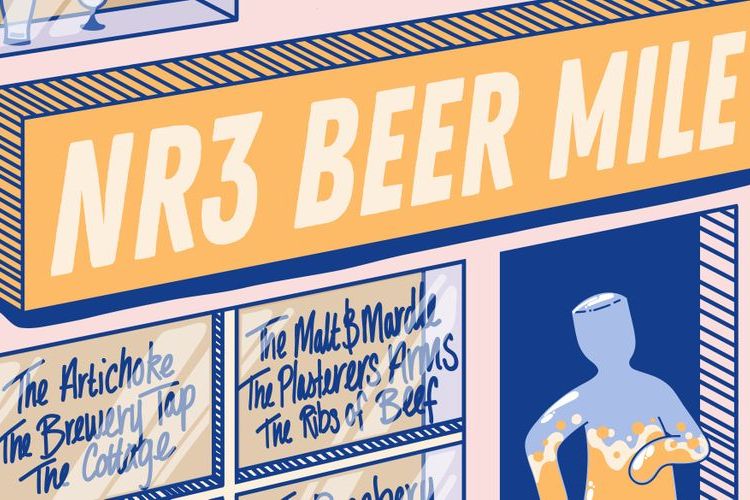 Brews, events, and fundraising on the NR3 Beer Mile - Beer Today