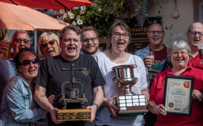 A big awards presentation at The Bailey Head