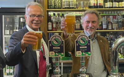 Stroud Brewery’s organic ale is served in Parliament