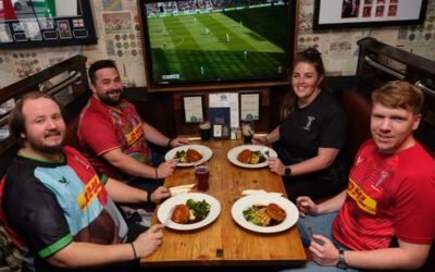 Special pub meals will boost rugby charity funds