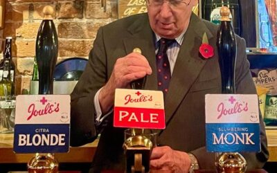 Joule’s Brewery welcomes a royal visitor