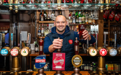 Cricketer pours first pint at re-opened Essex pub